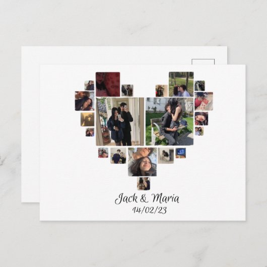 Meine Liebe Postkarte (Vorne/Hinten)