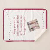 Meine Liebe Sprache - Touch Sherpadecke (Vorderseite (Horizontal))