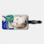 Meine Liebe Sweet Foto Gepäckmarke Gepäckanhänger (Rückseite horizontal)