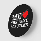 MEINE LIEBE THAILAND LANGZEIT RUNDE WANDUHR (Winkel)
