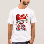 Meine Liebe - Valentine T - Shirt (Vorderseite)