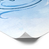 Meine Liebe wird kostenlos - drucken Poster (Ecke)