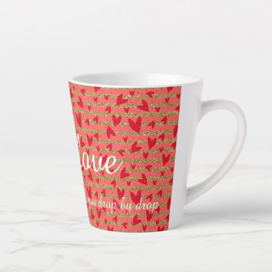 Meine Liebe wünsche ich... Version 2. Milchtasse (Rechts)