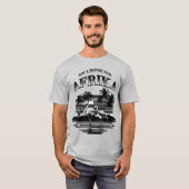 Meine Liebe zu Afrika (Afrikaans) T-Shirt (Vorne ganz)