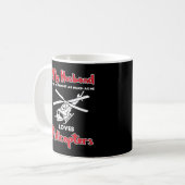 Meine Lieben Helikopter Funny Piloten Kaffeetasse (Vorderseite Links)