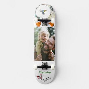 Meine liebende VATER Foto Skateboard