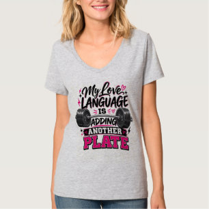 Meine Liebessprache ist das Hinzufügen einer weite T-Shirt