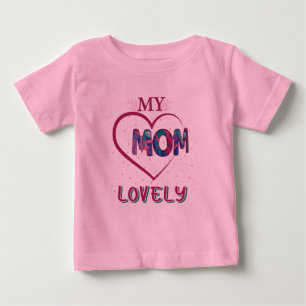 Meine liebliche Mama Baby T-shirt
