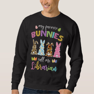 Meine Lieblinge Bunnies nennen mich biblischen Leo Sweatshirt