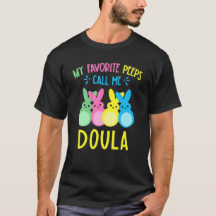 Meine Lieblinge Bunnies nennen mich Doula Happy Oa T-Shirt