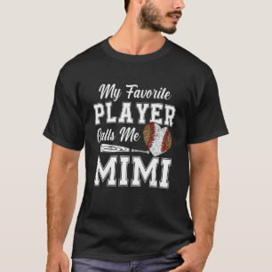 Meine Lieblings-Baseball-Leute nennen mich Mimi Mü T-Shirt