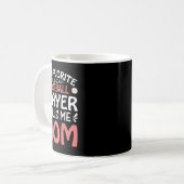 Meine Lieblings-Baseball-Player-Mama Funny Mütter Kaffeetasse (Vorderseite Links)