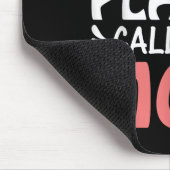 Meine Lieblings-Baseball-Player-Mama Funny Mütter Mousepad (Ecke)