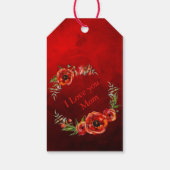 Meine Lieblings-Blume-Gift-Tags Geschenkanhänger (Rückseite)