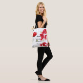 Meine Lieblings-Blume Tasche (Am Model)