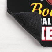 Meine Lieblings-Bowler nennt mich Nene Funny Bowli Mousepad (Ecke)