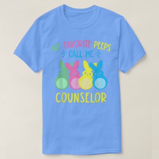 Meine Lieblings-Bunnies nennen mich Counselor Scho T-Shirt (Design vorne)