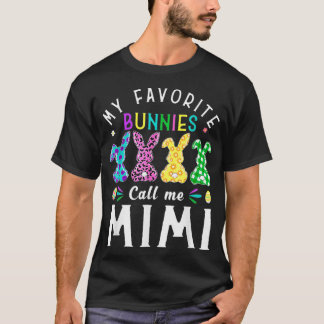 Meine Lieblings-Bunnies nennen mich Mimi Bunny Egg T-Shirt