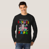 Meine Lieblings-Bunnies nennen mich Papa Funny Ost T-Shirt (Vorne ganz)