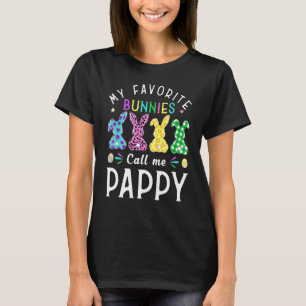 Meine Lieblings-Bunnies nennen mich Pappy Bunny Eg T-Shirt