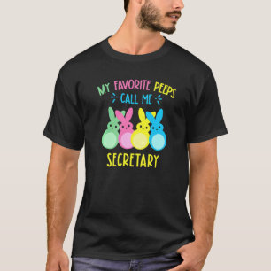 Meine Lieblings-Bunnies nennen mich Secretary Nied T-Shirt