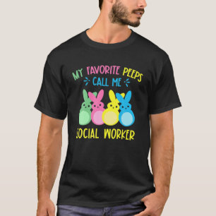 Meine Lieblings-Bunnies nennen mich Sozialarbeiter T-Shirt