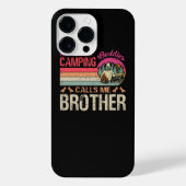 Meine Lieblings-Camping-Buddies nennen mich Brothe iPhone Hülle (Rückseite)