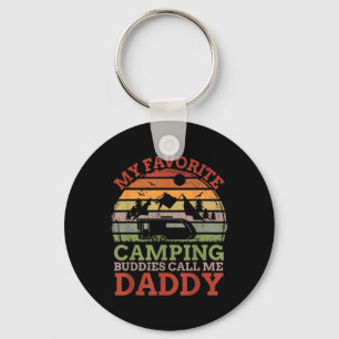 Meine Lieblings-Camping-Kumpels nennen mich Daddy Schlüsselanhänger