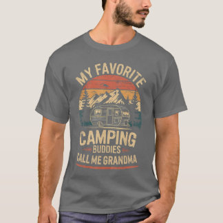 Meine Lieblings-Camping-Kumpels nennen mich Oma-Va T-Shirt