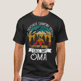 Meine Lieblings-Camping-Kumpels nennen mich Oma Vi T-Shirt