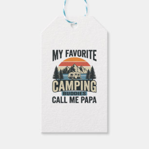 Meine Lieblings-Camping-Kumpels nennen mich Papa-S Geschenkanhänger