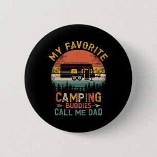 Meine Lieblings-Camping-Kumpels nennen mich Papa V Button