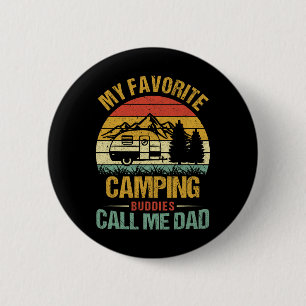 Meine Lieblings-Camping-Kumpels nennen mich Papa V Button