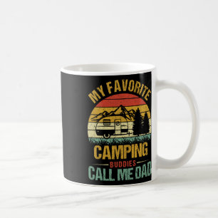 Meine Lieblings-Camping-Kumpels nennen mich Papa V Kaffeetasse