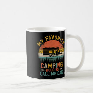 Meine Lieblings-Camping-Kumpels nennen mich Papa V Kaffeetasse