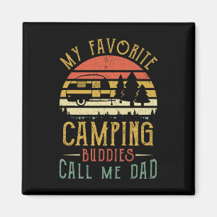Meine Lieblings-Camping-Kumpels nennen mich Papa V Magnet