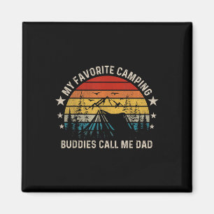 Meine Lieblings-Camping-Kumpels nennen mich Papa V Magnet