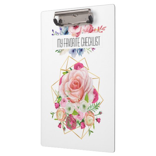 Meine Lieblings-Checkliste Klemmbrett (Links)