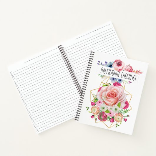 Meine Lieblings-Checkliste Notizblock (Innenseite)