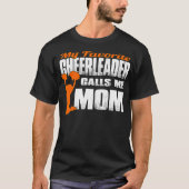 Meine Lieblings-Cheerleader nennt mich Mama fröhli T-Shirt (Vorderseite)