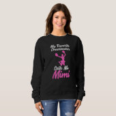 Meine Lieblings-Cheerleader nennt mich Mimi Sarcas Sweatshirt (Vorne ganz)