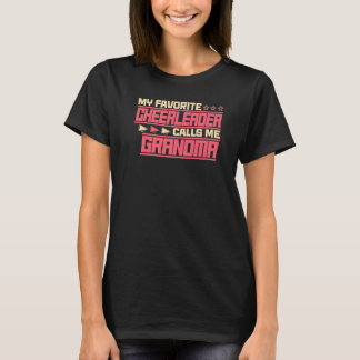 Meine Lieblings-Cheerleader nennt mich Oma Niedlic T-Shirt