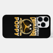 Meine Lieblings-Cheerleader nennt mich Poppy Cheer iPhone Hülle (Rückseite (Horizontal))