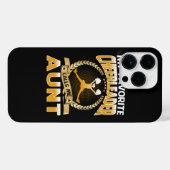 Meine Lieblings-Cheerleader nennt mich Tante Cheer iPhone Hülle (Rückseite (Horizontal))