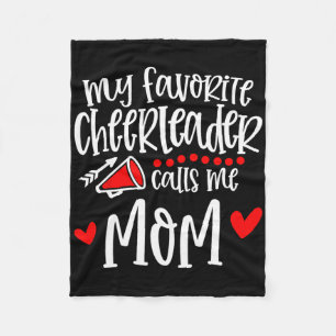 Meine Lieblings-Cheerleaderin nennt mich Mom Lusti Fleecedecke