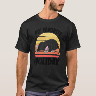 Meine Lieblings-Feiertagsmole Frauen Niedliche kle T-Shirt