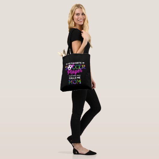 Meine Lieblings-Fußball-Mama Personalisiert Tasche (Am Model)