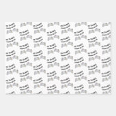Meine Lieblings-Gaming-Partner-Wrapping-Papierblät Geschenkpapier Set (Vorderseite 3)