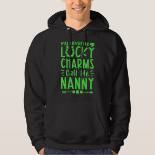 Meine Lieblings-Glücksbringer nennen mich Nanny St Hoodie