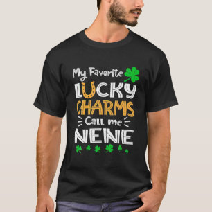 Meine Lieblings-Glücksbringer nennen mich Nene Fun T-Shirt